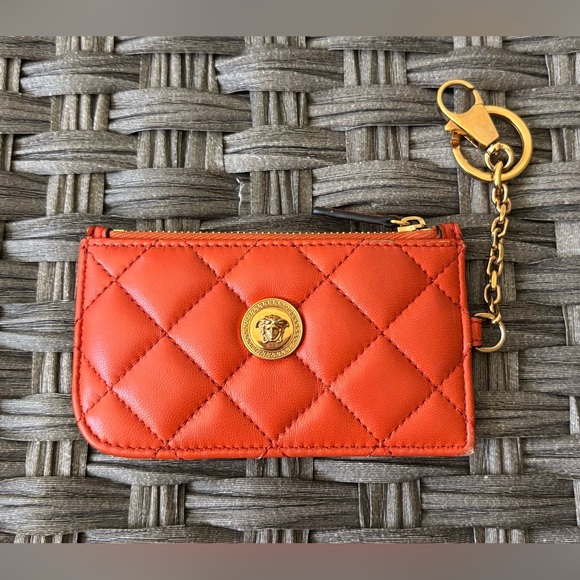 Versace Card Holder 🧡 Coin Purse - Picture 1 of 9